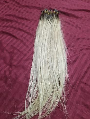 Şəxsi əşyalar: Sac ushag sacidir,1 defe goyulub basha,60sm-dir,150 ededdir,temiz 210 — 7