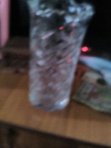 Хрустальная ваза новая большая