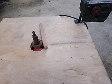 Marangoz üçün stolüstü frez dəzgahı - Güclü elektrik mühərriki ilə — 6