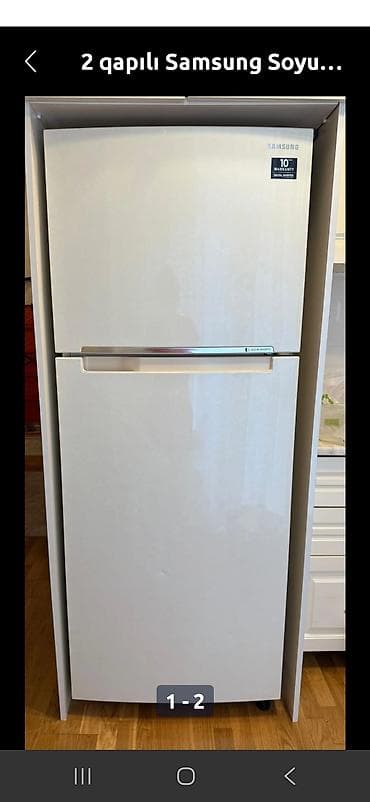 İşlənmiş 2 qapılı Toshiba Soyuducu Satılır, rəng - Boz