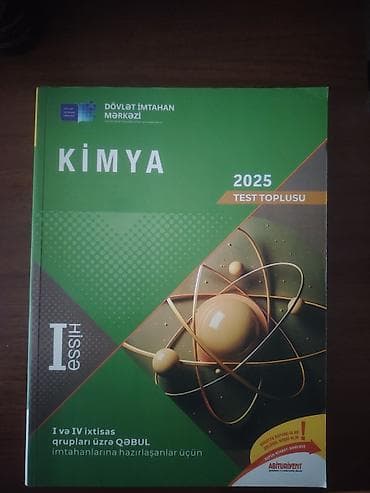 Kitablar və jurnallar: Kimya 11-ci sinif — 2