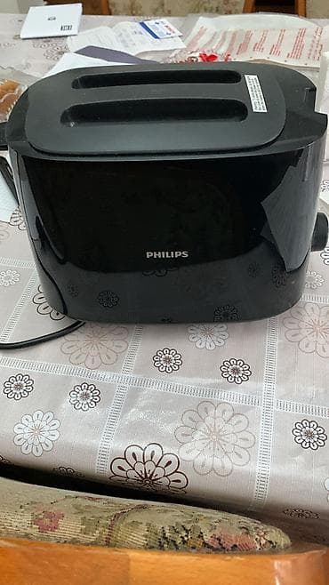 corek sobası: Toster Philips, rəng - Qara, Yeni, Ünvandan götürmə — 2