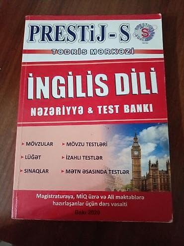 Məhsul: “İngilis Dili – Nəzəriyyə & Test Bankı” (Prestij-S Tədris — 1