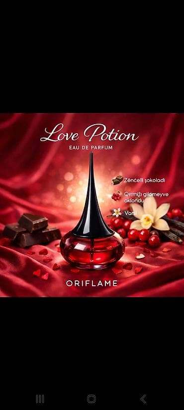 Oriflamenin love potion ətri 35m metrolara çatdırılma var