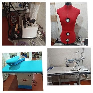 Hazır tikiş/ütü biznesi üçün avadanlıq paketi Tərkib: - Doit gizli
