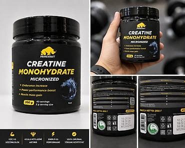 Kreatin Çəki: 100 - 200 g, Yeni