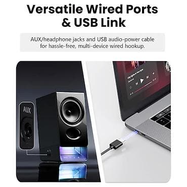 samsung level u: Edifier R20BT Black - Həm yığcam, həm maksimum funksional akustika — 9