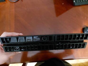 kabel 4: Playstation 4 Fat •Jail Break playstation •1 tb yaddaş •11 oyun •GTA 5 — 2