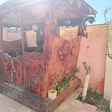 elcin: Həyətyanı sahə üçün taxta köşk - Material: tamamilə taxtadan yığılmış — 4