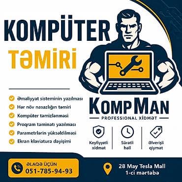 video editor: Ucuz kompüter təmiri və pulsuz diaqnostika. Endrim kompaniyalarımızdan — 1