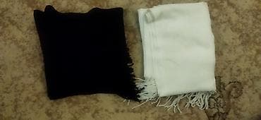 işçi paltarı: Şərflər dəsti - Növlər: klassik saçaqlı və toxunma (vafli teksturalı) — 2