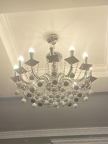 Çılçıraq, 10 və daha çox lampa, Metal — 3