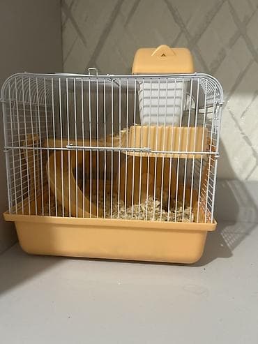 Heyvanlar üçün mallar: Hamster üçün tam avadanlıqlı qəfəs dəsti çinsi qızdı - Material — 7