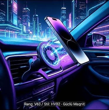 cobalt bar: Avtomobil üçün universal telefon tutacağı - Güclü maqnitli və — 1
