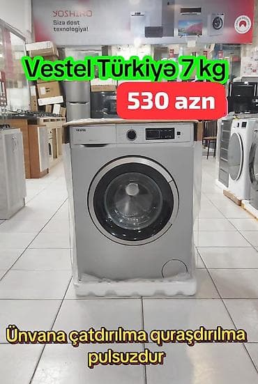 Стиральная машина 8 кг, Новый, Бесплатная доставка