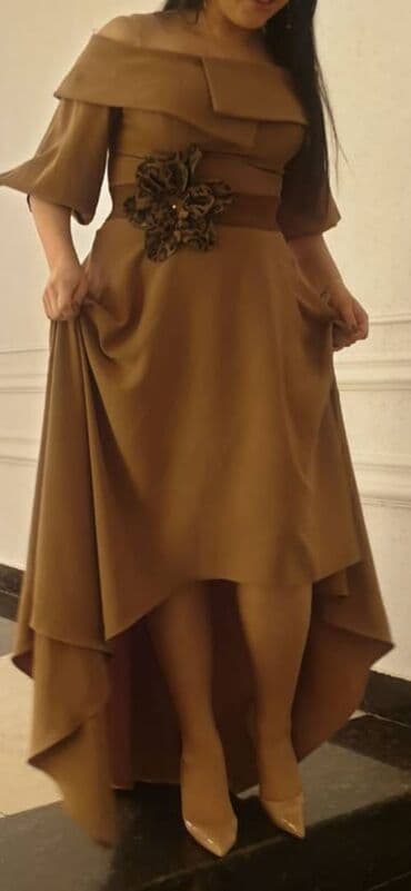 боорсоки на заказ бишкек: Ziyafet geyimi, qəhvəyi rəng 40 razmer, bir dəfə toya geyinilibdemek — 2