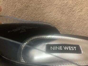 derihan ayakkabı: Tuflilər, Nine West, Ölçü: 38, rəng - Qara, Yeni — 5