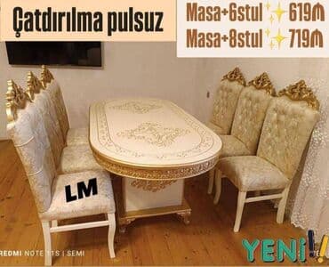 Bayraqlar: Möhtəşəm TACMARAL masa dəsti👑 Yüksək keyfiyyətlə Qiymət : Masa — 1