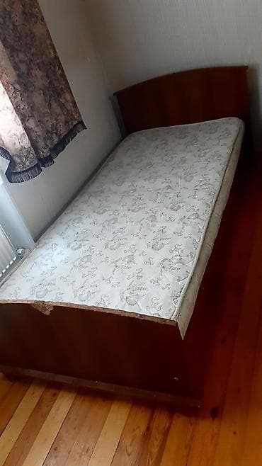 Təknəfərlik çarpayı, Matras ilə, Siyirməli — 3