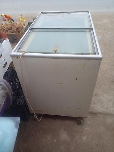 Şüşəli dondurucu