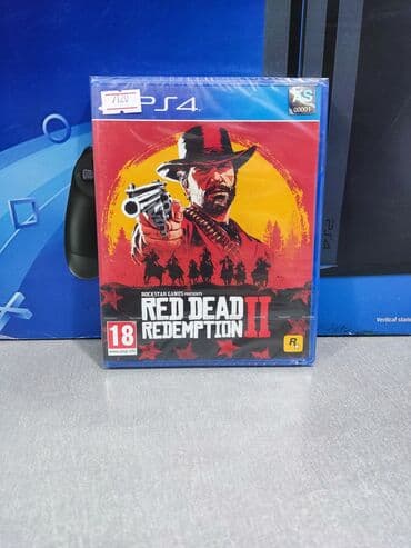 ps plus extra: Playstation 4 üçün red dead redemption 2 oyun diski. Tam yeni — 1