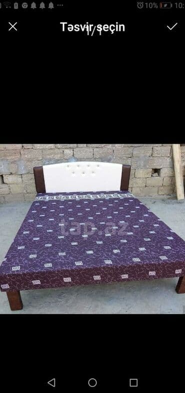 Çarpayı təzə Hazırı var Çatdırılma münasib qiymətə Kefiyətinə zamanət