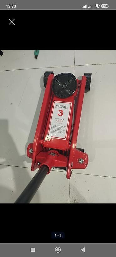 disk ve tekerler type 1: Yeni Hidravlik Domkrat, Maksimum yükqaldırma: 3 t, Pulsuz çatdırılma — 1