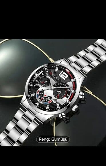 Toy paltarları və aksesuarları: Qol saatı, rəng - Gümüşü — 2