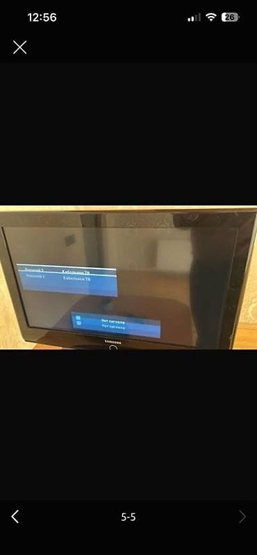 Видеоигры и приставки: Б/у Телевизор Samsung LED экран 32" — 4