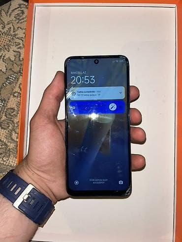 nokia qapaqli telefon: Redmi Note 11, 64 GB, rəng - Mavi, Qırıq — 3