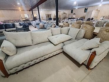 Divanlar: Məhsul: L formalı yumşaq künc divan dəsti Açılan altı bazalı - Dizayn — 3