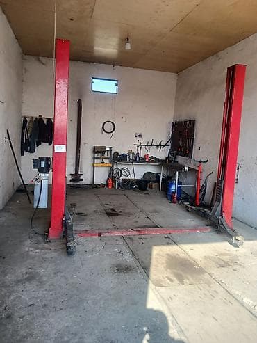 Avtoqaldırıcı və ötürmə qutusu domkratı - 2 dirəkli hidravlik