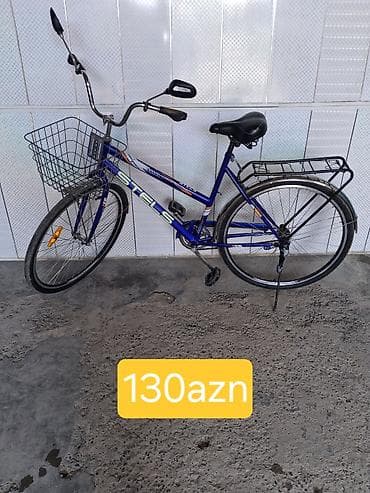 İşlənmiş Şəhər velosipedi Stels, 28", sürətlərin sayı: 1, Ünvandan götürmə