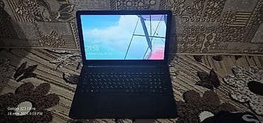 ikinci el pc: HP noutbuk - Korpus: mat qara örtük, HP loqolu. - Ekran: təxmini — 6