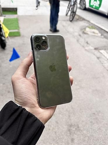 iphone 11 barter var: IPhone 11 Pro, 256 GB, Matte Space Gray, Simsiz şarj, Face ID, Sənədlərlə — 5