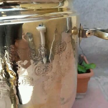 çay daşı: Rəng - Qızılı, Dəm caydanı, Rusiya — 8