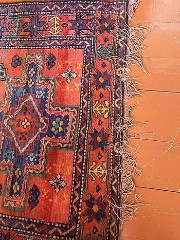 познание мира 4 класс мсо 1: Старинный ковёр, 1900 год, Азербайджан, Состояние: Хорошее — 2