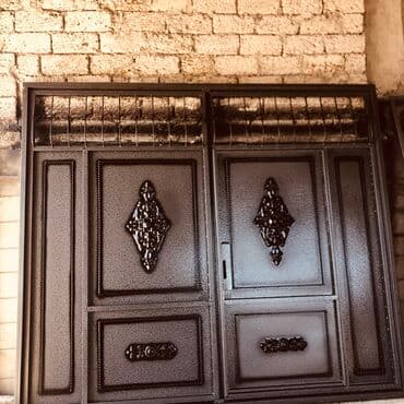 işlemiş darvaza: Eni-3 Hündürlük-2.60 Çerçivesi -8lik Şveller,Profil — 2