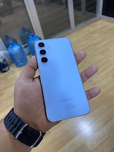 Samsung Galaxy S24 FE, 128 GB, rəng - Mavi, Simsiz şarj