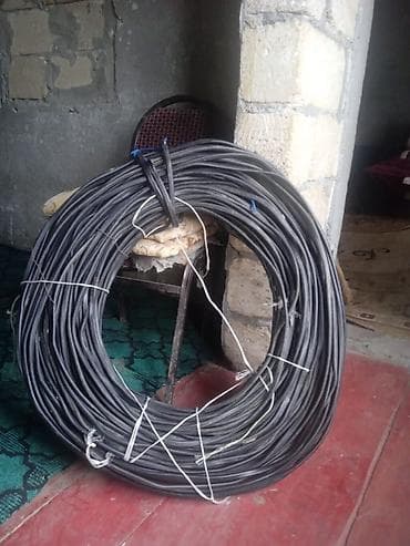 kabel yeri açan: 175 metr içi alüminium olan kabel, 1 metresi 1m, ünvan İmişli Bakıya — 1