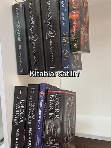 Другие книги и журналы: Müxtəlif janrlarda olan kitablar satışdadır. Kolleksiyaya məşhur — 4