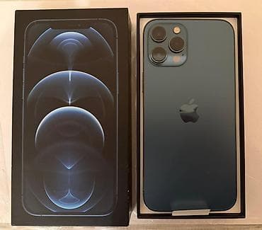IPhone 12 Pro Max, 128 GB, Pacific Blue, Face ID