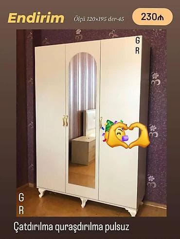 yataq otağında qarderob: Dolab yeni — 1