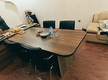 iclas masası: Mebel dəsti – Direktor/Ofis kabineti - Tərkib: geniş iş masası (L — 8