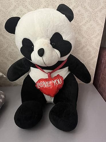 panda oyuncaq: Hər ikisi yeni və ideal vəziyyətdə böyük panda və ayı. Tək- tək 15 — 2