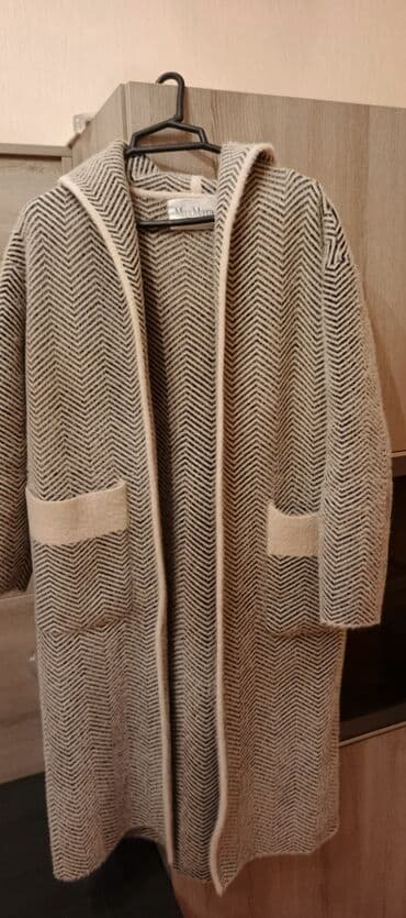 Личные вещи: Max Mara kapüşonlu kardiqan/sviter-palto - Brend: Max Mara (Made in — 4