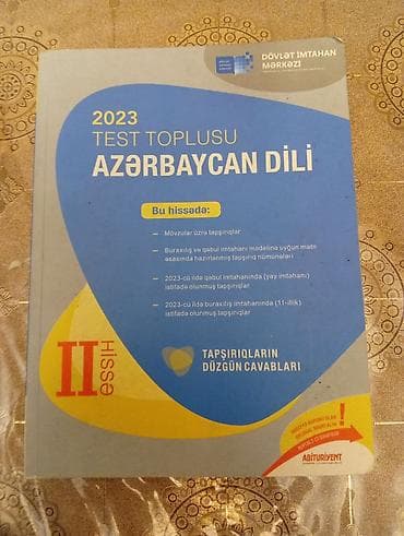 Azərbaycan dili Testlər 11-ci sinif, DİM, 2-ci hissə, 2023 il lalafo.az -da Azərbaycan dili Testlər 11-ci sinif, DİM, 2-ci hissə, 2023 il