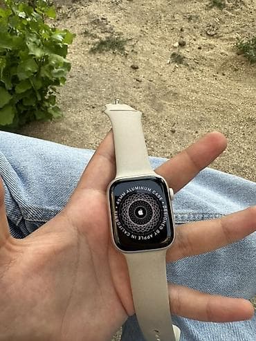 Elektronika: İşlənmiş, Smart saat, Apple, rəng - Bej — 1