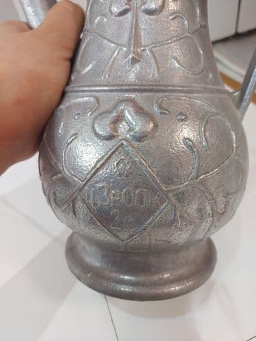 Посуда для напитков: Цвет - Серебристый, Металл — 1