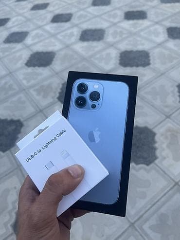 iphone 5s ekrani: IPhone 13 Pro, 128 GB, Sierra Blue, Face ID — 8